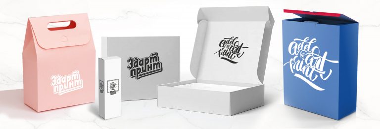 Картонные коробки с логотипом - изготовление на заказ | Эдарт Принт
